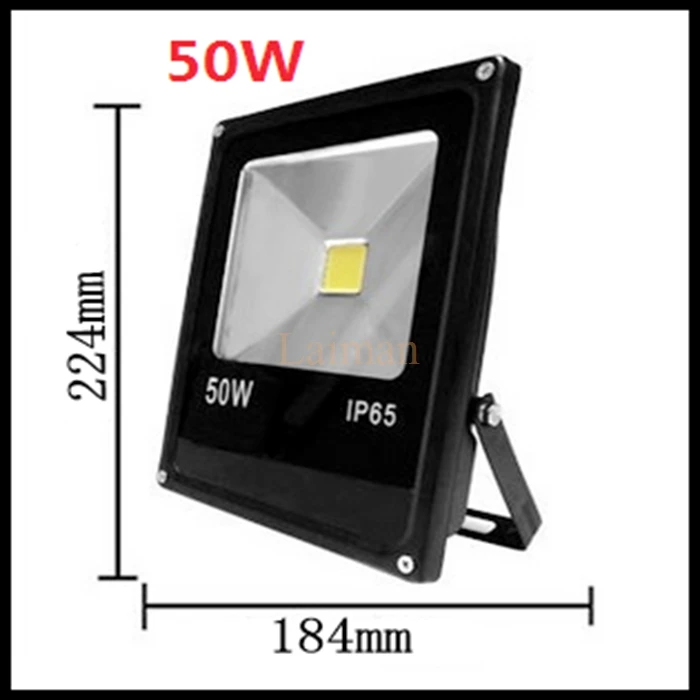 Kopen AC85 240V Outdoor muur spots 10 W 20 W 30 W 50 W led schijnwerper verlichting IP65 Waterdicht tuin led schijnwerper lamp Warm Wit