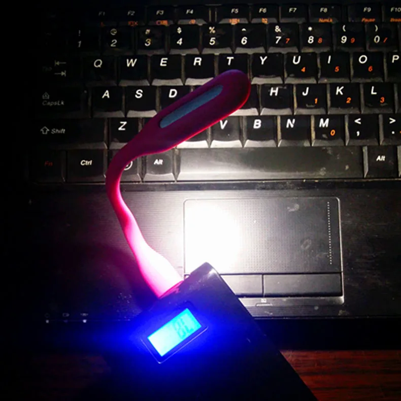 

HOT LED Night Light Table Computer Keyboard Portable Lamp Touch Switch for PC Notebook QJY99