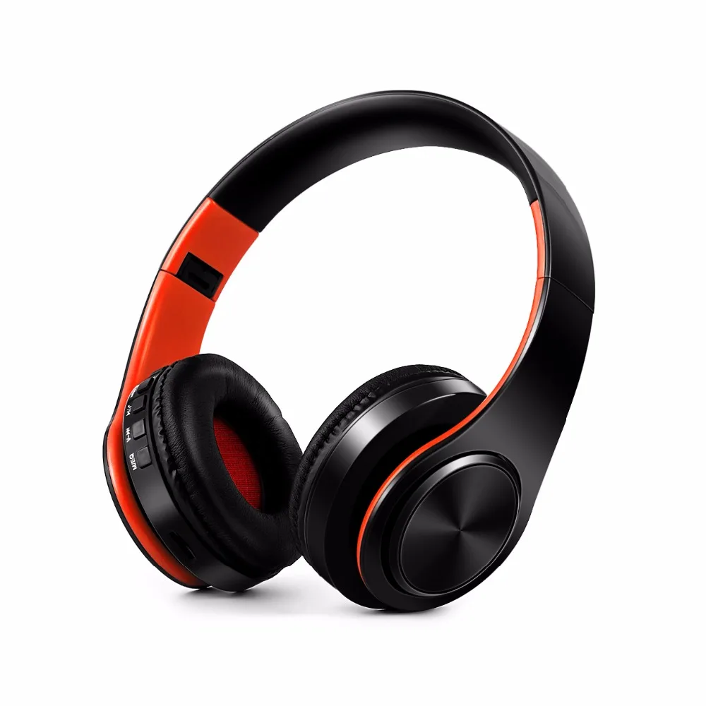 Günstige TOPROAD Funkkopfhörer Stereo Bluetooth Headset Faltbare Kopfhörer blutooth Kopfhörer Mit Mic FM TF Für handy Mp3