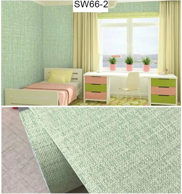 Самоклеящаяся Ретро бумага с льняным эффектом, рулон для стен, гостиной, задний план, виниловая ПВХ настенная бумага, 3D домашний декор - Цвет: SW66-2