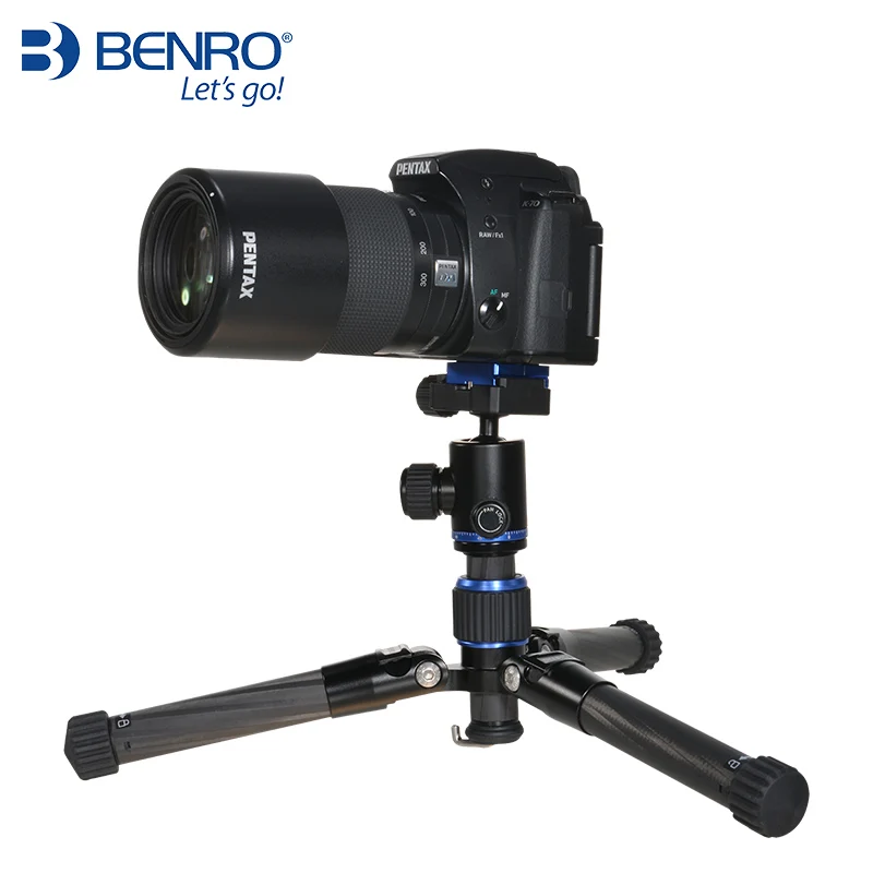 BENRO SC08 Мини Профессиональный легкий штатив из углеродного волокна комплект