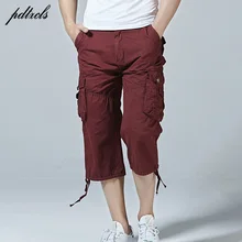 49 Новинка Горячая Для мужчин летняя детская одежда повседневные комбинезоны для мальчиков от много детские бриджи, Длина Штаны. 6 Colorus свободные укороченные штаны Длина брюки