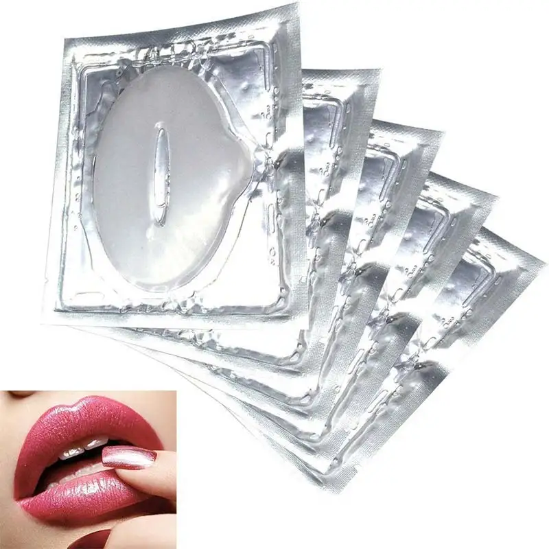 5 шт. коллагеновые маски для губ анти-увлажняющий гель лица | Красота и здоровье