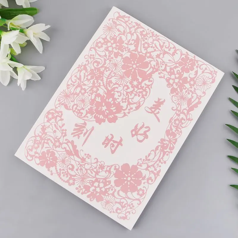 

Creative DIY Handmade Paper Carving Book Art Knife Paper-cut Toys Cartoon Origami Children Educational Tools