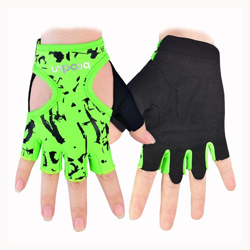 BOODUN 1 pair Gym Body Building Training Fitness Gloves Sports Weight Lifting Exercise Slip-Resistant Gloves For yoga gloves
