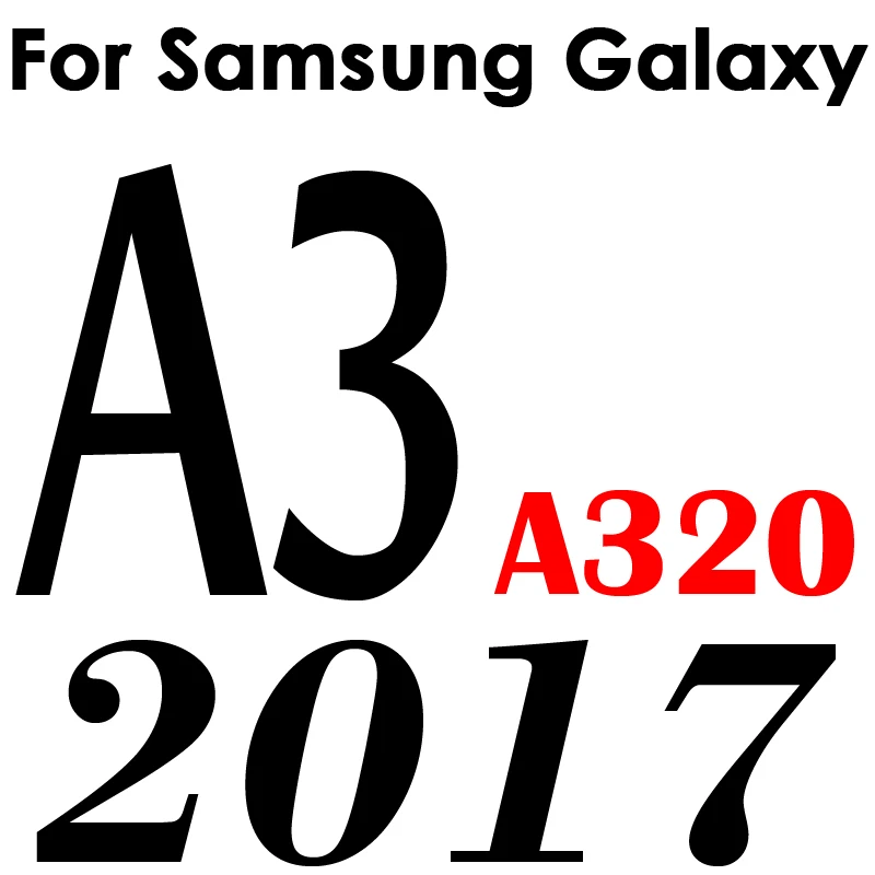 Прозрачная защитная пленка для задней камеры для samsung Galaxy A9 A7 A5 A3 A8 A6 Plus закаленное стекло - Цвет: A3 2017 A320