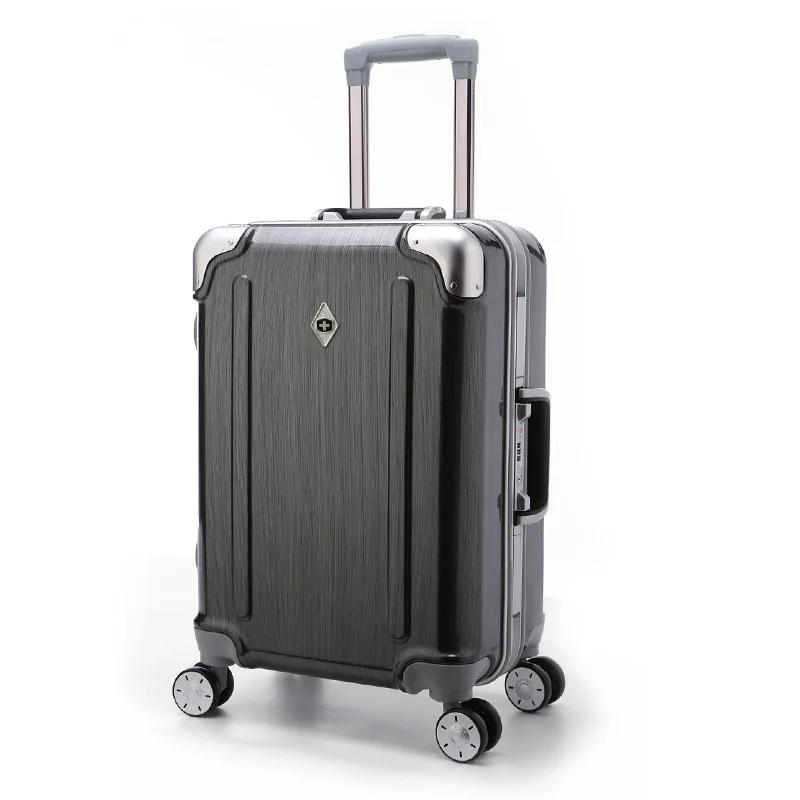 

Aluminum Frame Rolling Luggage Suitcase Boarding Case travel luggage Case Spinner Cases Trolley Suitcase