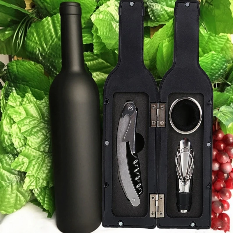 

Creative Kitchen Designed Red Wine Corkscrews Bottle Opener Wine Pourer Barware Drinkware Tool Sets Home Convenient Wine Opener