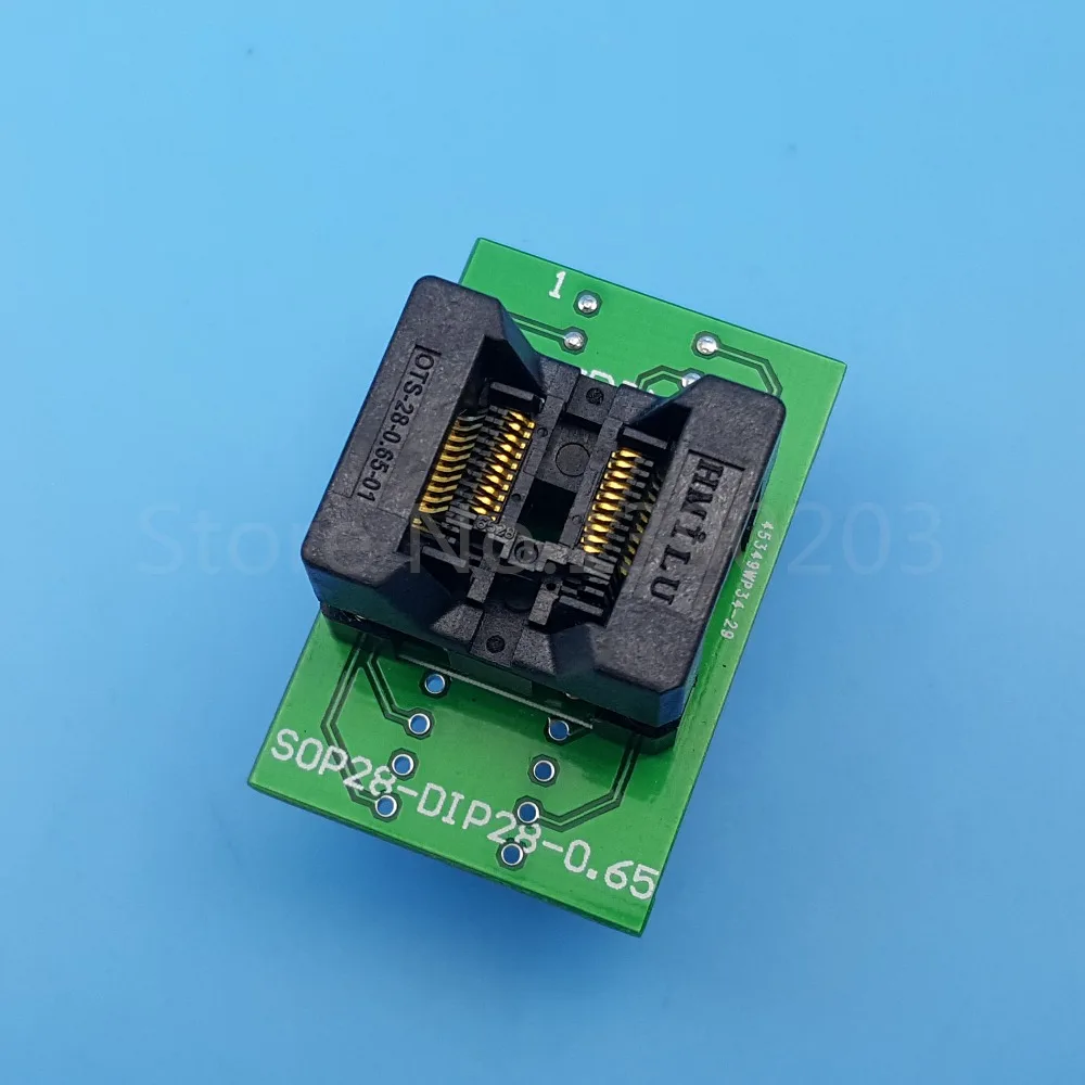 

1Pcs SSOP20 to DIP20 Pitch 0.65mm Programmer Adapter IC Test Socket