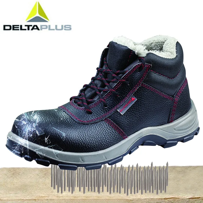 Deltaplus/301105 г.; безопасная обувь; нескользящая зимняя теплая хлопковая обувь; Рабочая обувь; износостойкая Рабочая обувь; 18 кв