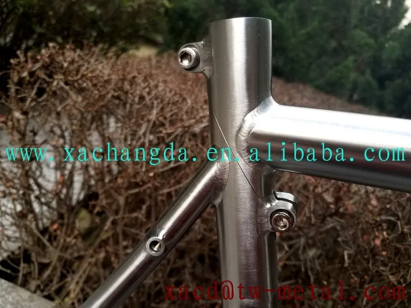 Clearance titanium road bike frame with S&S coupler titanium S&S coupler customized ti road bike frame titanium road bike frame 23