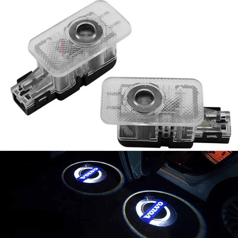 

2X Car LED logo projector door laser logo light for VOLVO S80 60 S60 S80L S60L V60 V40 XC60 XC90