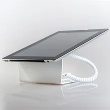 7-12,9 дюймовый планшетный ПК сигнализация экранная стойка безопасности белый цвет функция зарядки функция дистанционного управления жужжание