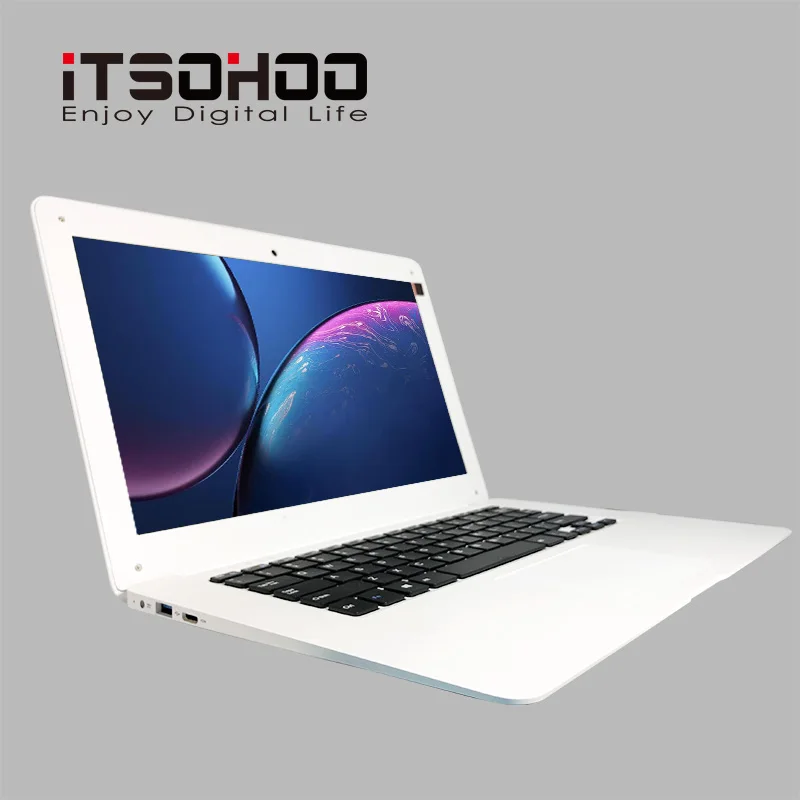 Low Price Laptop New 14 inch Ultrabook Notebook Computer Intel Cherry Trail X5-Z8350 Quad core Laptops With 10000mah Battery