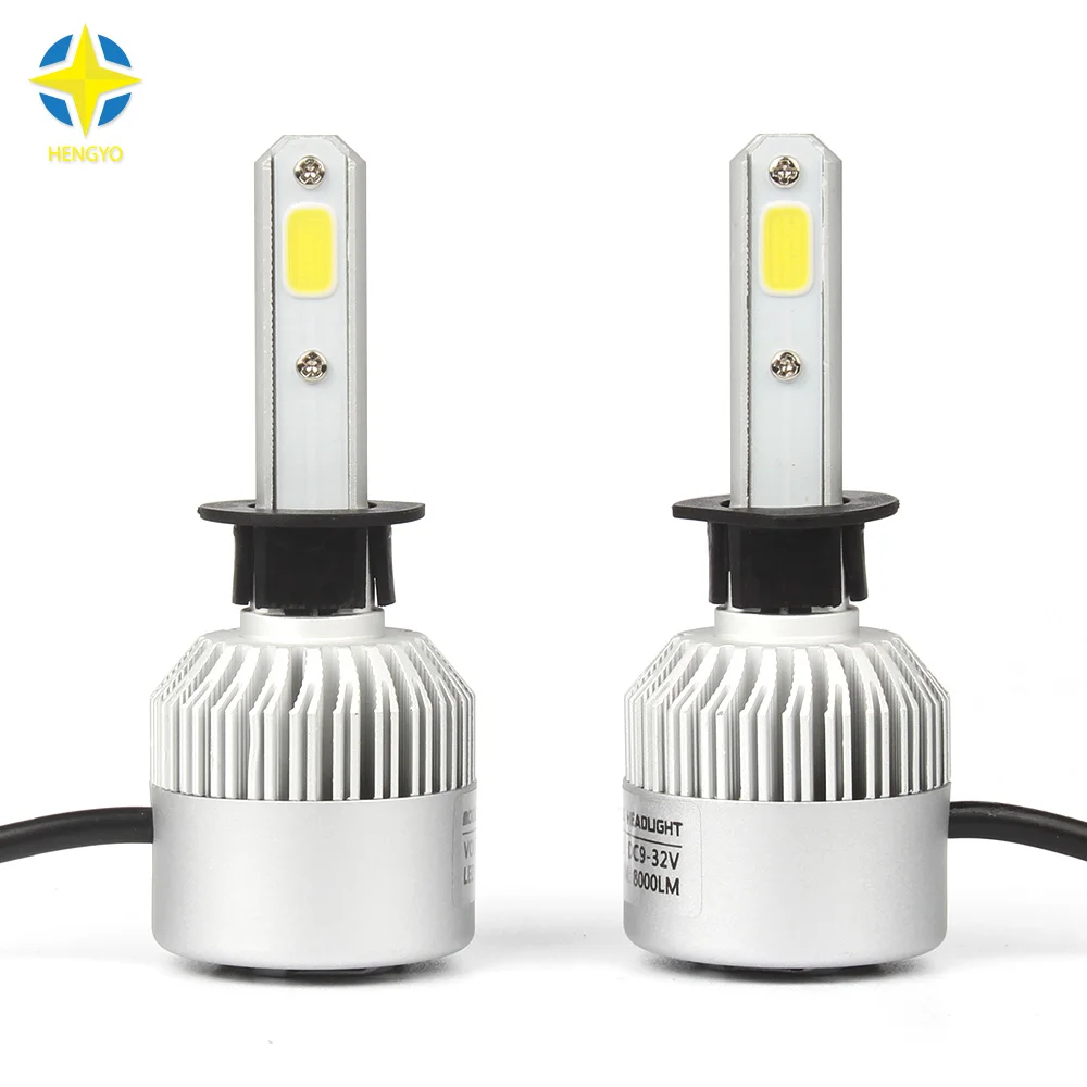 

Headlamp H4 H7 H13 H11 H1 9005 9006 H3 5052 9007 9012 COB LED Headlight 72W 8000LM Car LED Headlights Bulb Fog Light 6500K 12V