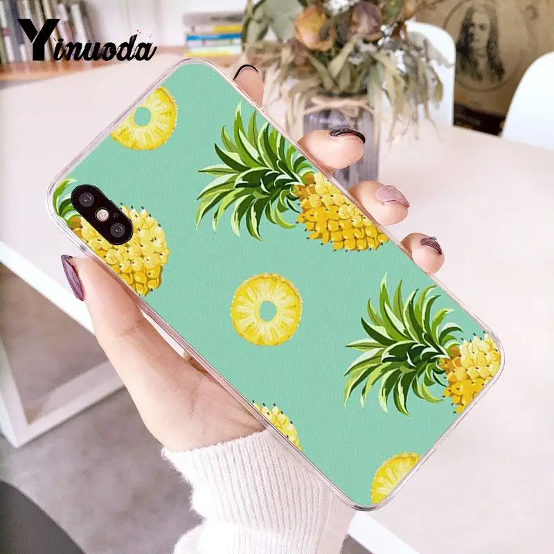 colorful pink gold pineapple
