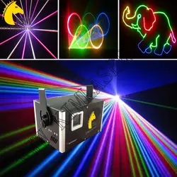 1.5 Вт TTL лазер с ILDA и SD aniamtion и лазерный луч света для DJ / этап / ну вечеринку освещения / реклама / лазерное шоу