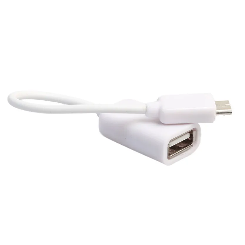 

USB 2.0 A Female to Micro B Male Adapter Cable Micro USB Host Mode OTG Cable Jun21#2