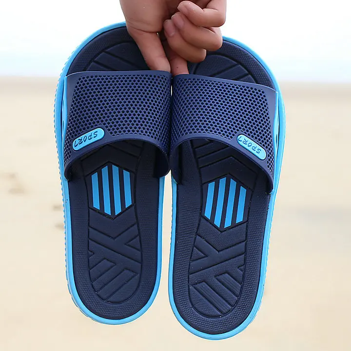 Fashion Beach Slipper Hot Sell Mens Leisure Walk Flip Flops Slide Indoor Outdoor Casual Beach Eva Shoes Slipper For M ( (5)