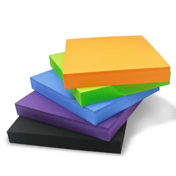 

EVA Comfort Foam Yoga Mat Non-slip Thick Pad Fitness Pilates Mat 2018 Balance Cushion Waterproof Pad