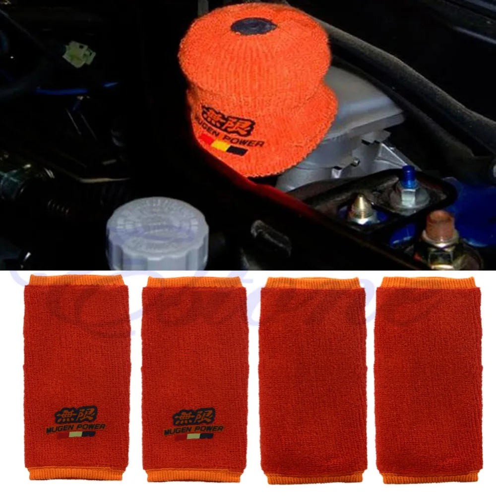 

Hot 1pair Fire Proof Mugen Tank Reservoir Cover Socks For Honda Acura