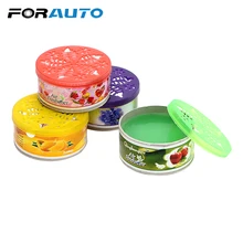 FORAUTO, 70 г, освежитель воздуха для автомобиля с фруктовым цветком, для дома, ванной, авто Декор, ароматический дезодорирующий диффузор