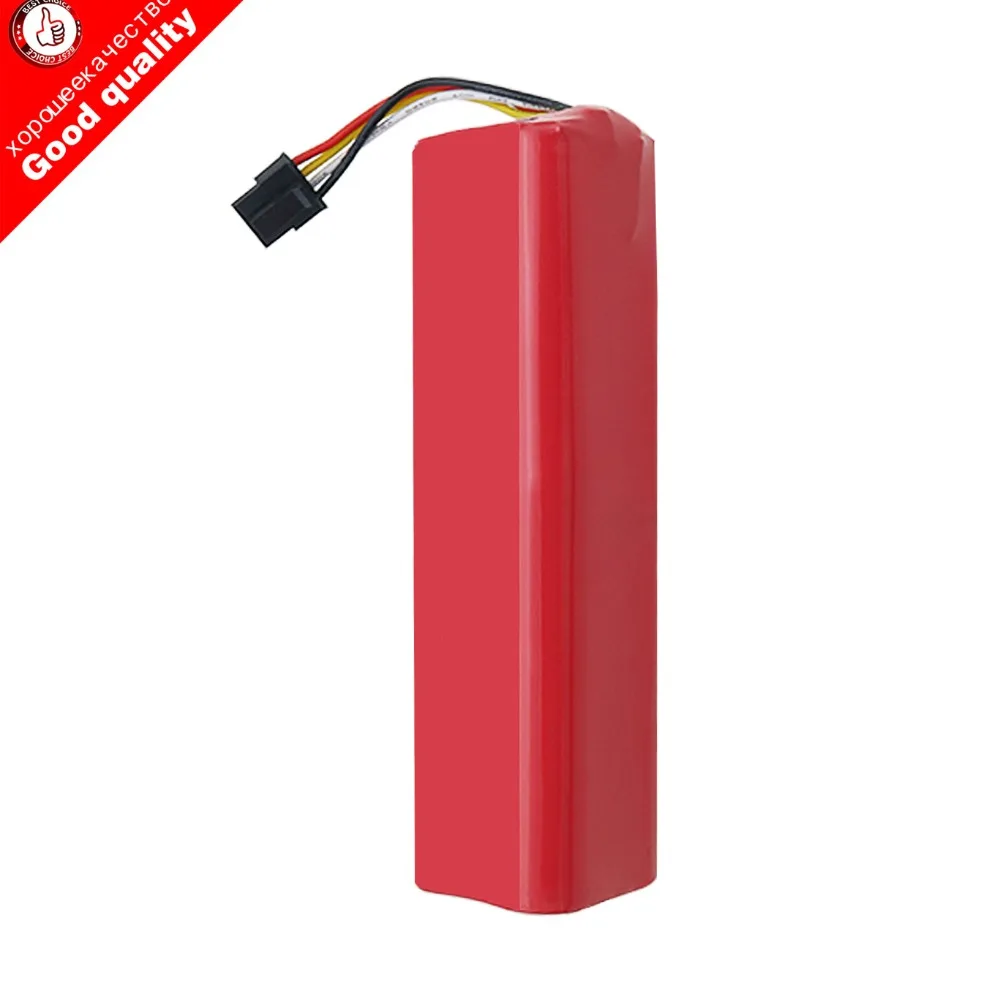 Koop 5500mAh li ion 18650 mi robot stofzuiger Accessoires onderdelen batterij voor xiaomi mi robot robotics Cleaner roborock S50 S51