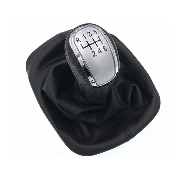 

HIGH QUALITY FOR SKODA FABIA I MK1 99-07 GEAR SHIFT STICK KNOB 6 SPEED BLACK