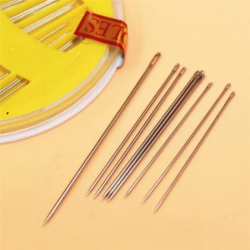 

24pcs/set Assorted Hand Sewing Needles Embroidery Darning Mending Craft Quilt Sew Case For Leather Denim Silk Cotton Sewing Tool