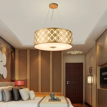 

led e27 New Chinese Iron Fabric LED Lamp LED Light.Pendant Lights.Pendant Lamp.Pendant light For Dinning Room Foyer Bedroom