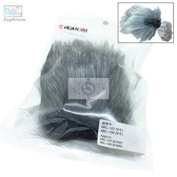 

MIC Outdoor Furry Cover Windscreen Windshield Muff For Shenggu SG-107 SG-109 Microphone Deadcat Wind Shield