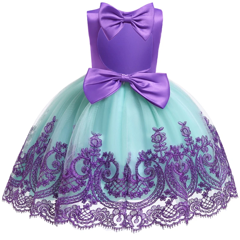 Платье для маленьких девочек новые праздничные платья для девочек на день рождения Рождественский костюм на Хэллоуин платье принцессы летние платья для новорожденных девочек