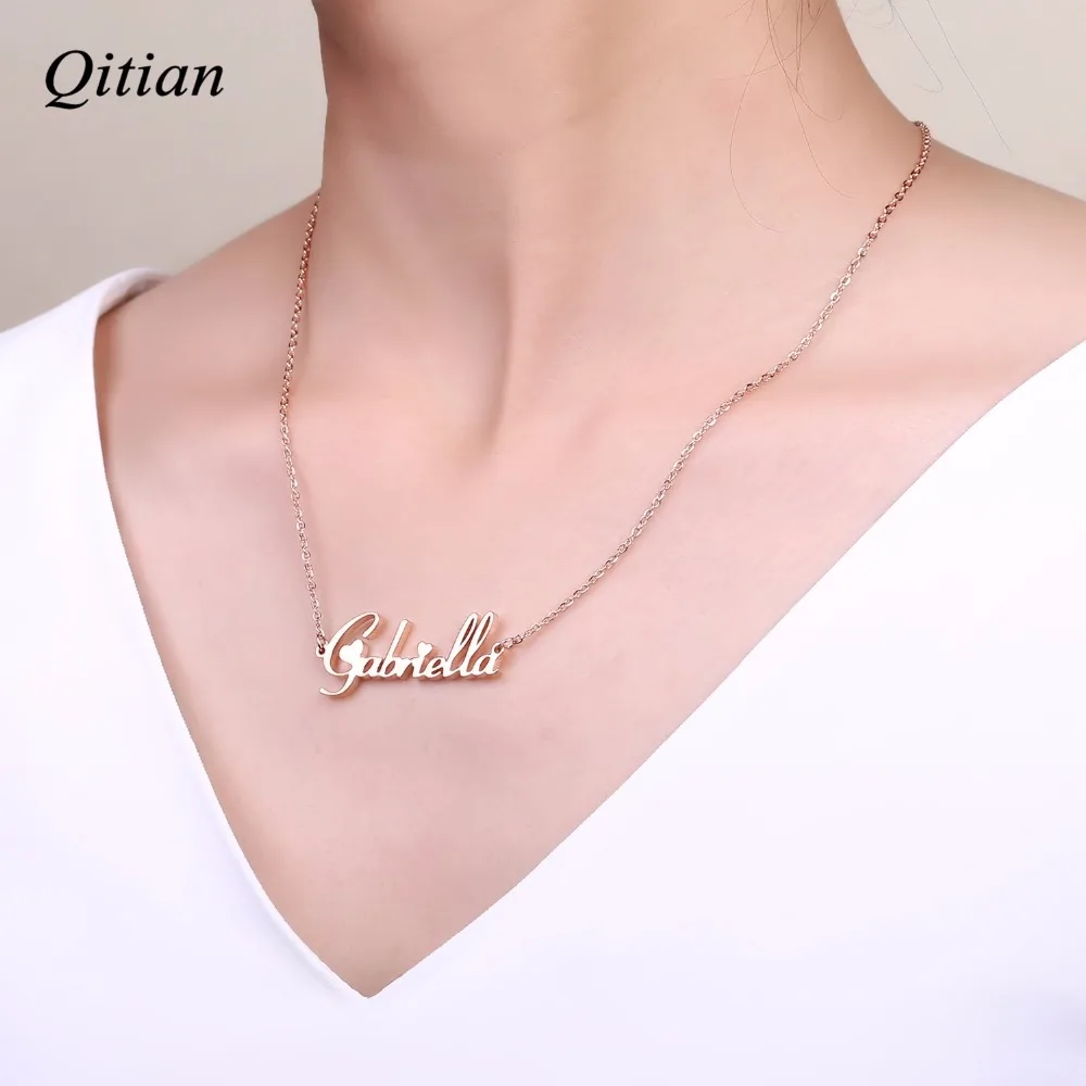 Custom Personalized Name Pendant 
