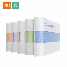 Оригинальное банное полотенце Xiaomi ZSH, хлопковое антибактериальное, не раздражающее, 5 цветов, Хлопковое полотенце, водопоглощающее, для умного дома
