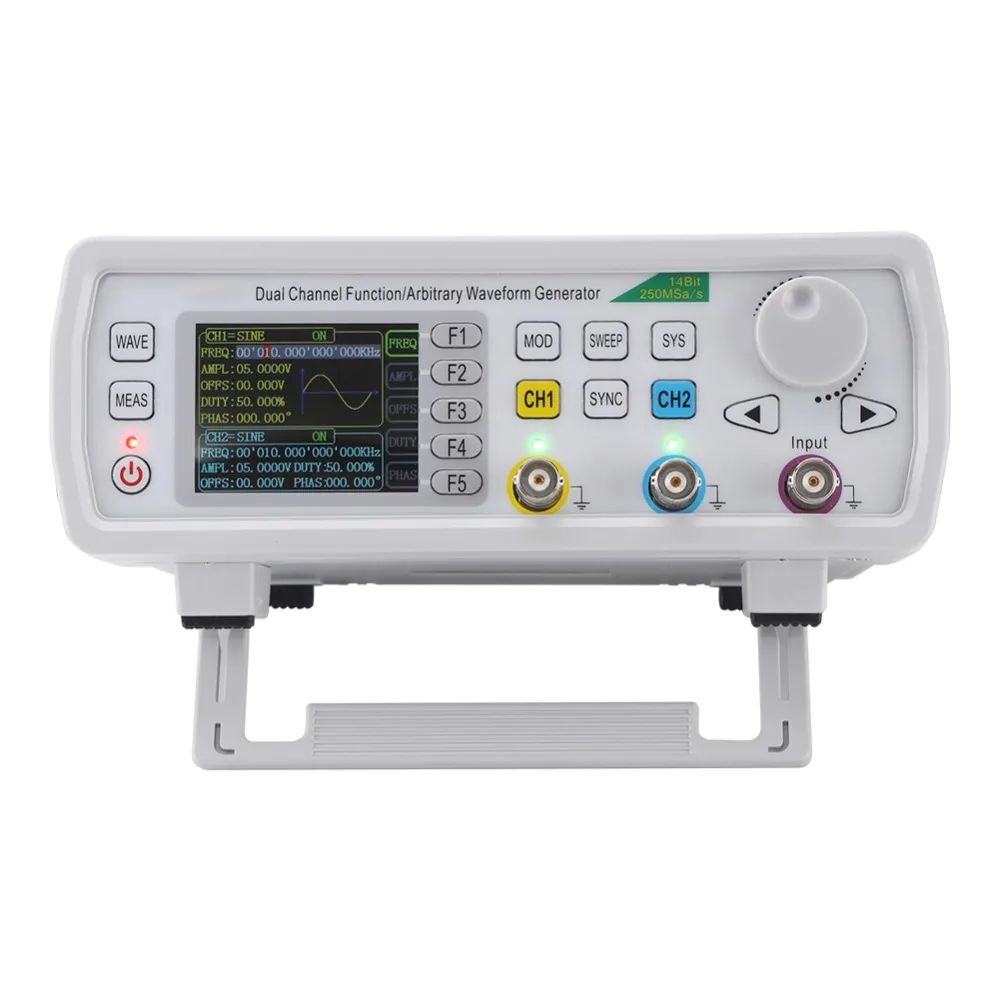 

15MHz 50MHz 60MHz 240V FY6600 2-Channel DDS Arbitrary Waveform Signal Generator 14bits 250MSa/s Sine Square Pulse