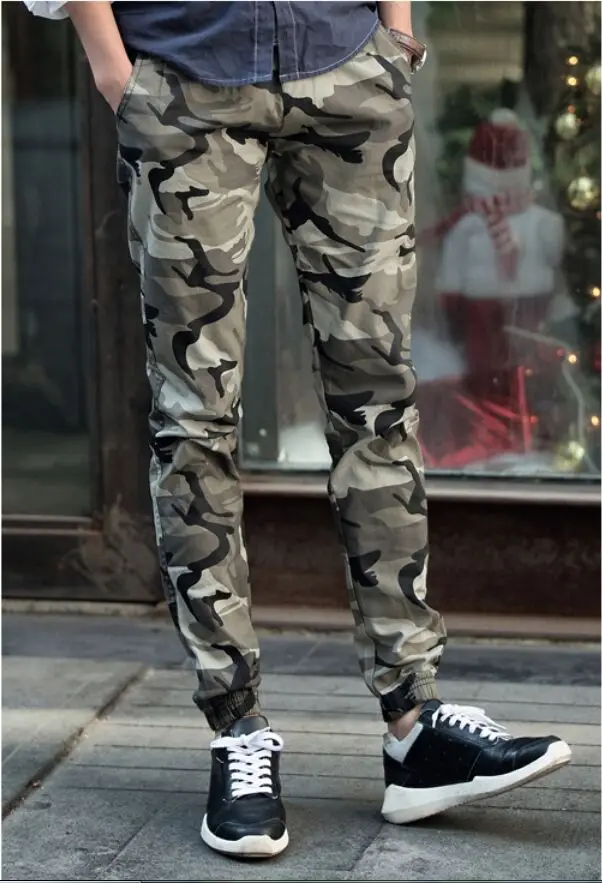 2016 HOT Dnines autumn army fashion hanging crotch jogger pants ...