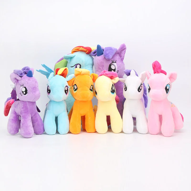 My little Pony Plush toy stuffed toy 25cm tall 6 Colours Plush toys AU stock