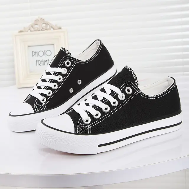 white canvas shoes for girl