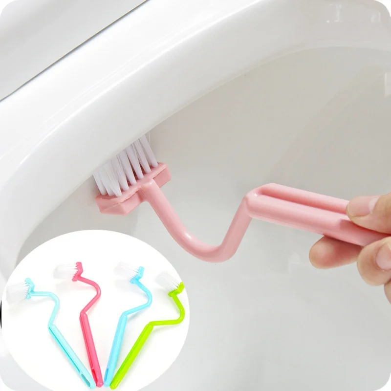 Щетка для унитаза изогнутая рукоятка щетка для чистки v-образная щетка для унитаза Ванна унитаз щетка для очистки