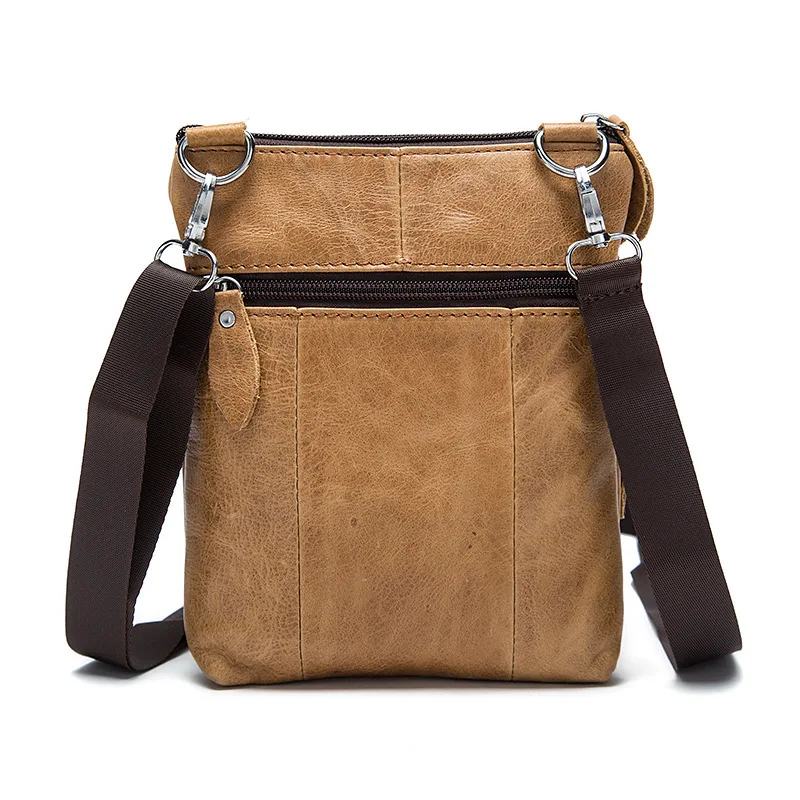 

Genuine Leather men bags Shoulder male cowhide bags men small Leather bag flap bag Handbags Messenger