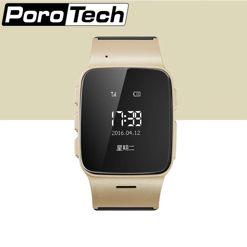 D99 Elderly GPS Tracker Smart Watch SOS Wrist watch Personal LBS Wifi Safety Anti-Lost Locator Champagne gold | Безопасность и
