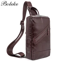 Марка полное зерно масло воском кожа Фанни грудь обновления Кофе Пояса из натуральной кожи груди сумка кроссбоди мешок 4010c