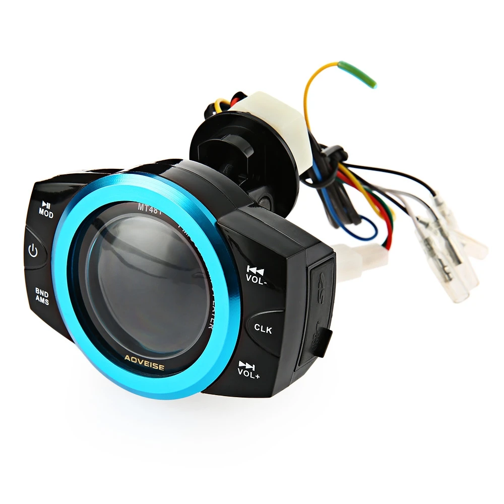 AOVEISE MT481 мотоцикл MP3 плеер Водонепроницаемый аудио звук радио Музыкальный