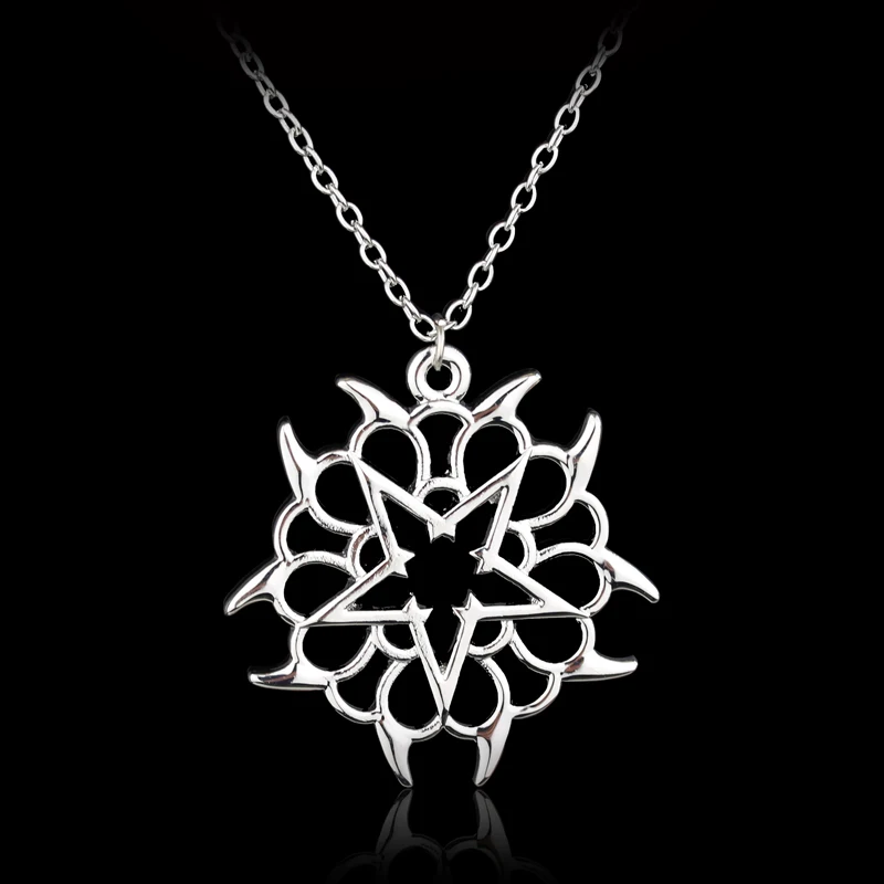 Рок-Группа Slipknot кулон ожерелье подвески для мужчин и женщин поклонников друзей лучший рождественский подарок серебряная цепь - Окраска металла: N151