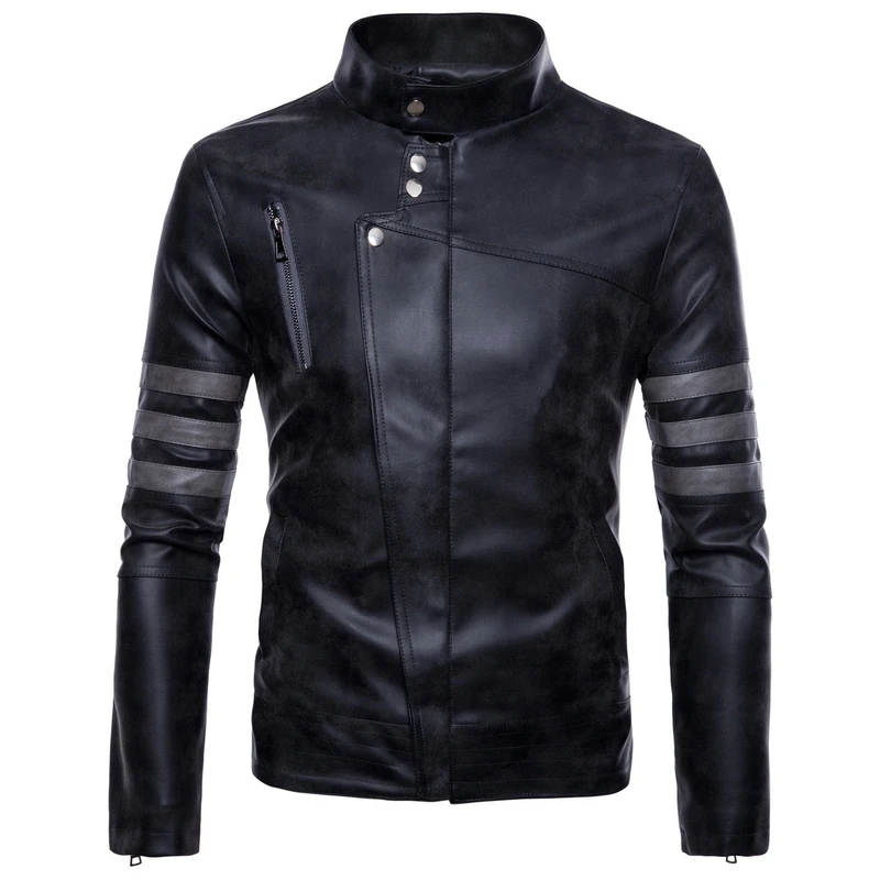 plus size leather coat sale