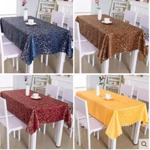 Hotel restaurant hotel with modern small broken flower cloth cloth art rectangular wedding wedding banquet table cloth