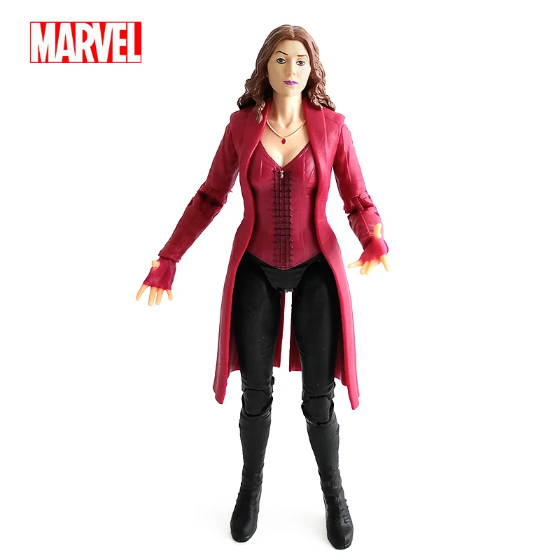 

18cm Marvel Avengers Super Hero Scarlet Witch 7'' PVC Action Figure Model Collectible Dolls Toys For Kids Boys Birthday Gifts