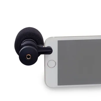 

COMICA CVM-VS08 VS08 Cardioid Directional Condenser Video Microphone for iPhone Samung Smartphone with Wind Muff with Wind Muff