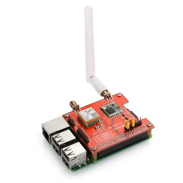 LoRa gps Hat модуль расширения для LoRaWan и gps Совместимость с Raspberry Pi 2/3 Модель B LoRaWAN шлюз