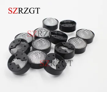 

50Sets/lot 23mm Bead Surface High quality Led Lens 60 Degree black Holder +Lens For 1w 3w 5w High power led